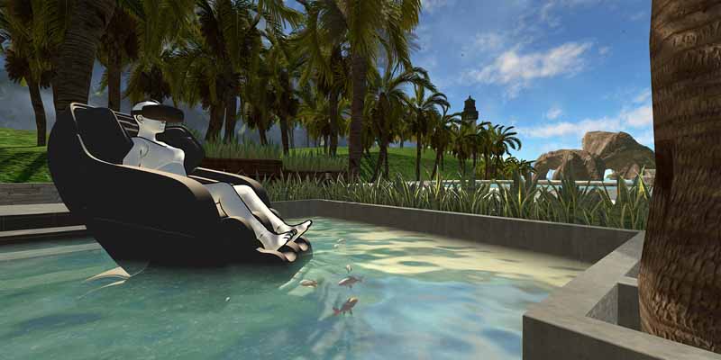 virtual reality massage centre