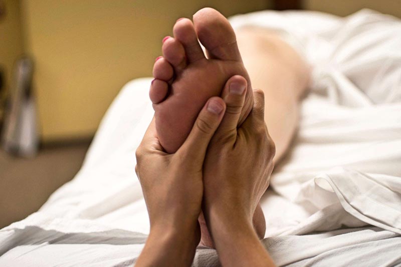 Massage can reduce stress