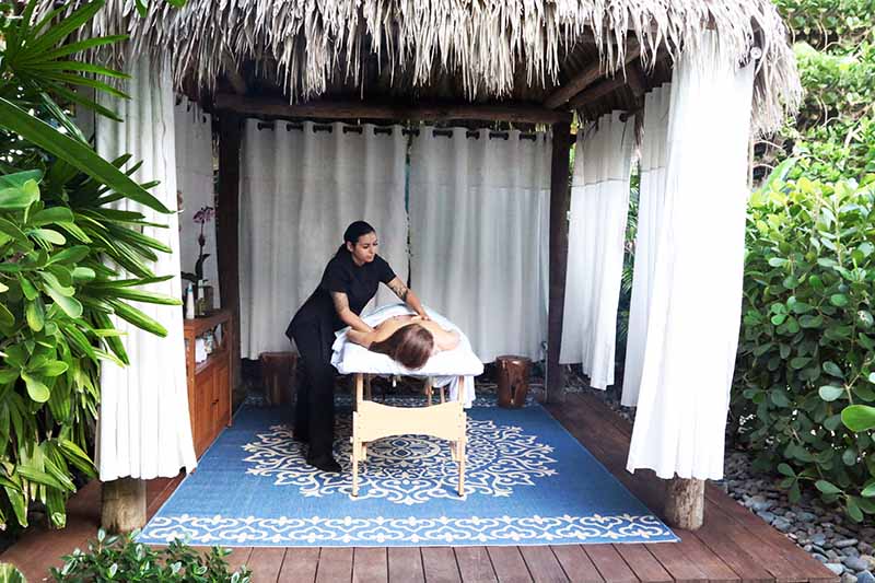 the palms aveda spa